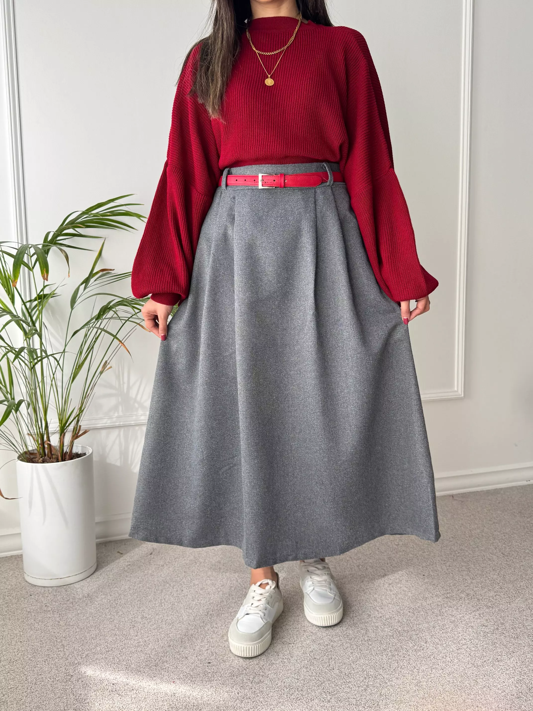 دامن پشمی آلیا